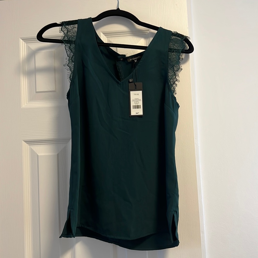 Open Back Tank Top